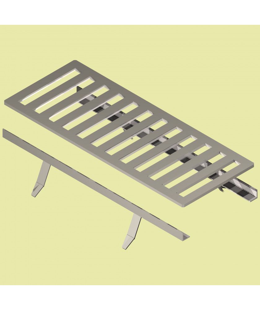 Grilles pour fosse centrale largeur 300mm – Image 4