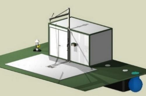 Pack-Charlie : Station de lavage Individuelle avec Aire de lavage bétonnée