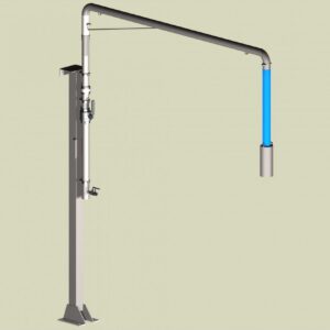 Potence de remplissage tout inox D 60,3mm