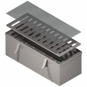 Séparateur de flux Manuel Petit modèle tout inox