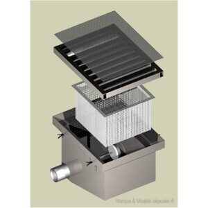 Séparateur de flux dégrilleur Semi automatique