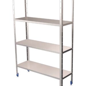 ETAGERE INOX 4 niveaux