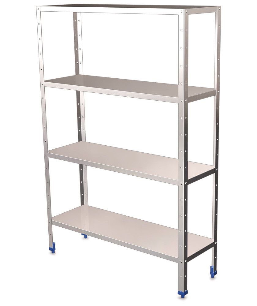 ETAGERE INOX 4 niveaux