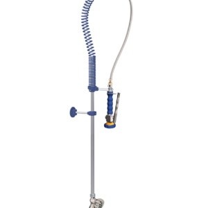 Robinet douchette pour évier inox suspendu