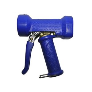Pistolet gainé bleu pour lavage basse pression